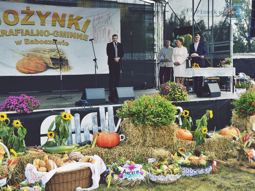 Święto dziękczynienia za plony w Baboszewie [FOTORELACJA]
