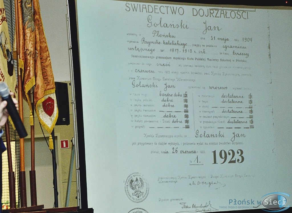 Wiekowy jubileusz pierwszej szkoły średniej w Płońsku [FOTORELACJA]