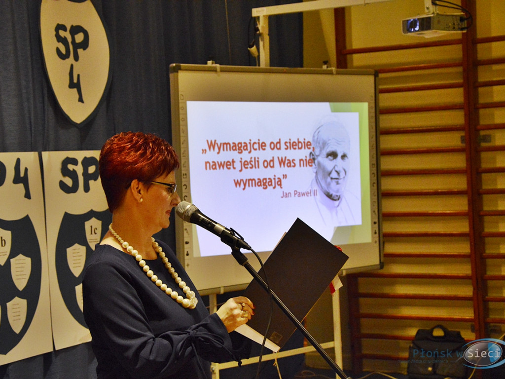 Pasowanie pierwszaków w czwórce [W OBIEKTYWIE PwS]