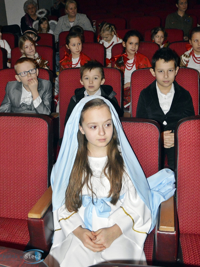Rozbudzanie tradycji śpiewania kolęd wśród dzieci - konkursowo z SP nr 2 w Płońsku