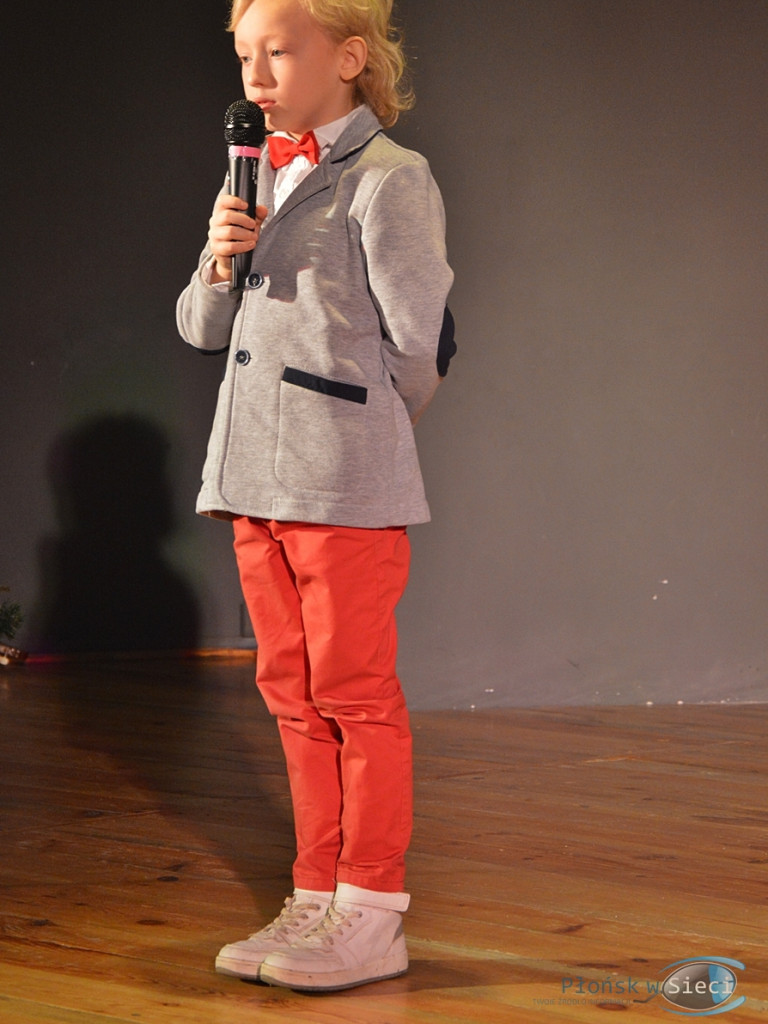 Rozbudzanie tradycji śpiewania kolęd wśród dzieci - konkursowo z SP nr 2 w Płońsku