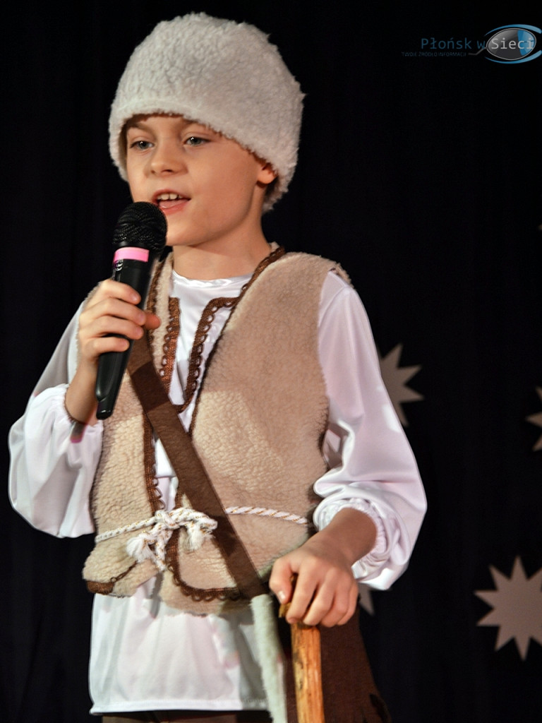 Rozbudzanie tradycji śpiewania kolęd wśród dzieci - konkursowo z SP nr 2 w Płońsku
