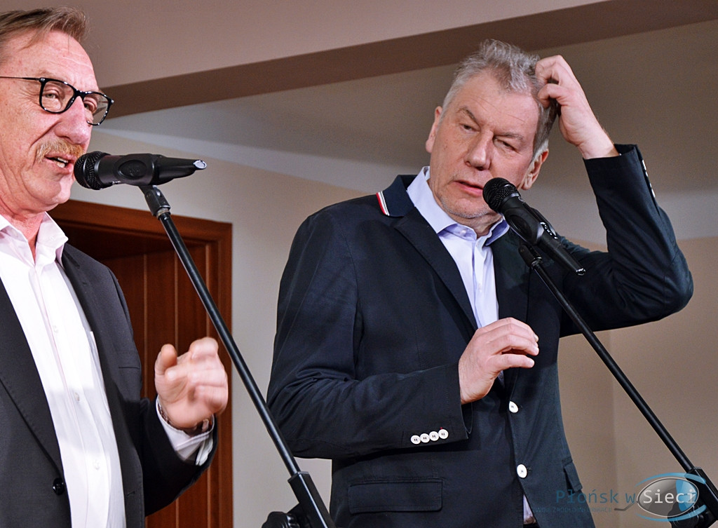 Stały bywalec wilkowyjskiej ławeczki gościł w Nowym Mieście