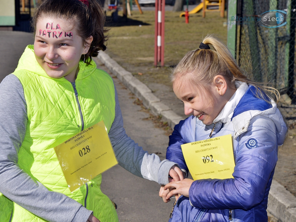 Przez sport do Patryka. Kolejna charytatywna akcja dla chłopca z gminy Załuski [FOTO]