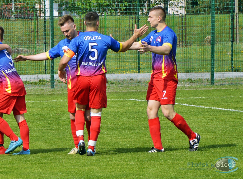 Orlęta postraszyły Żbika. Skuteczny mecz baboszewian [FOTO]