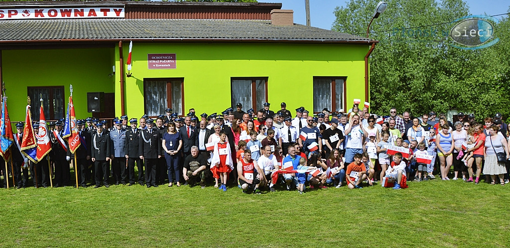 Dwie syreny, serca bicie OSP to jest ich życie. Trzeciomajowy bieg w Kownatach [FOTORELACJA]