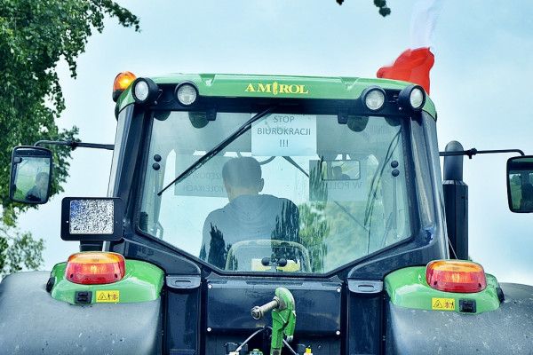 Ludzie chcą pracować, a nie bezczynnie czekać! - protest rolników