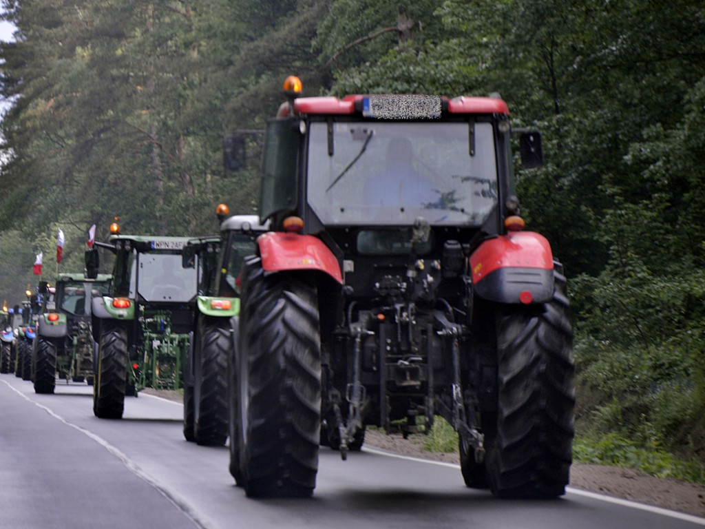 Ludzie chcą pracować, a nie bezczynnie czekać! - protest rolników