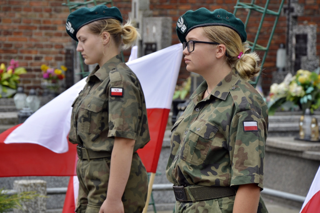 Płońskie obchody Bitwy Warszawskiej na cmentarzu