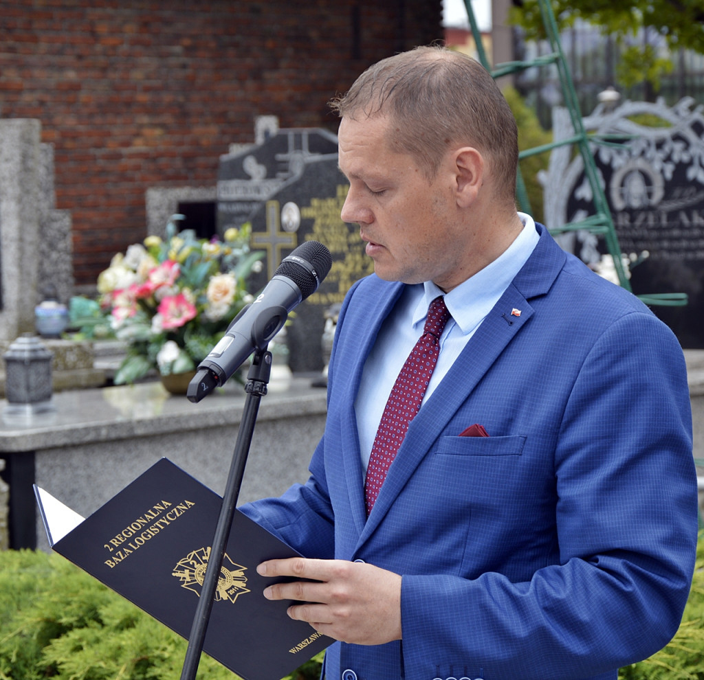 Płońskie obchody Bitwy Warszawskiej na cmentarzu