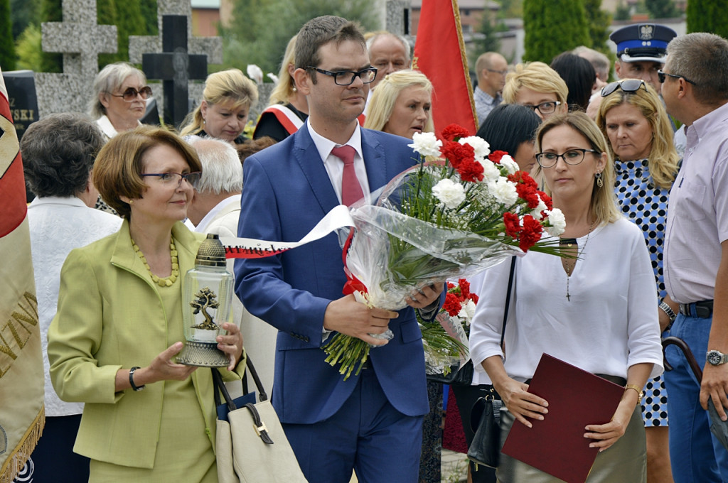 Płońskie obchody Bitwy Warszawskiej na cmentarzu