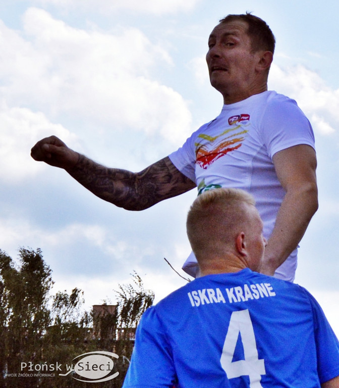 Na pierwszej połowie meczu PAF - Iskra