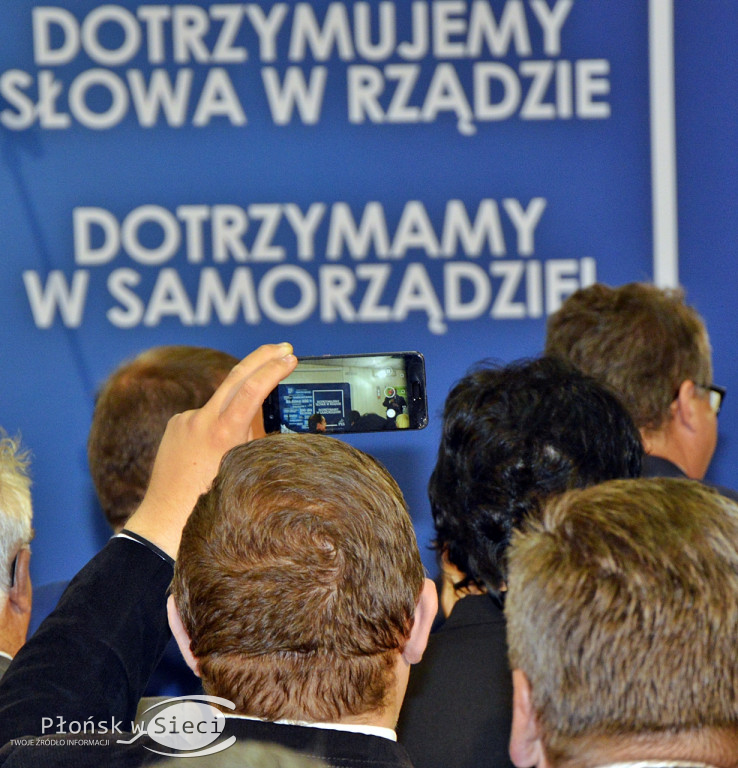 Premier Morawiecki z wizytą w Płońsku