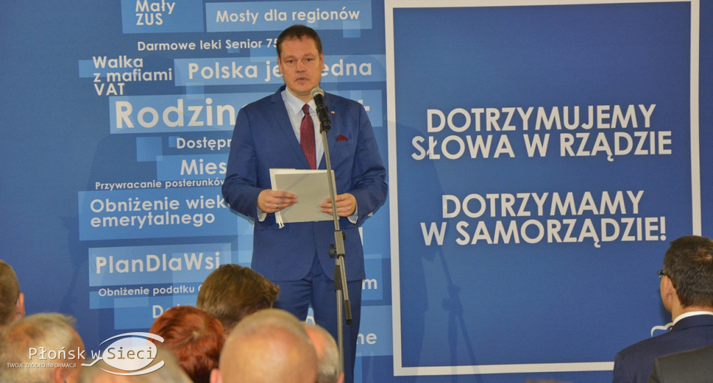 Premier Morawiecki z wizytą w Płońsku