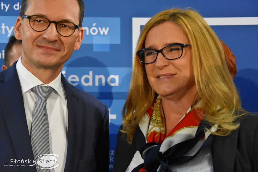 Premier Morawiecki z wizytą w Płońsku