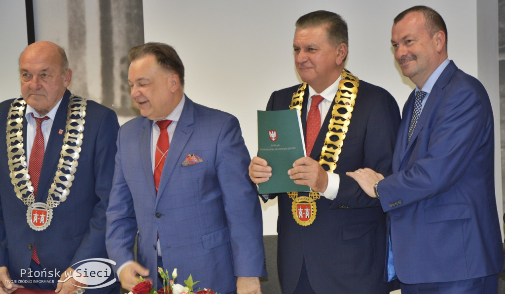 Podpisanie umowy na dotację dla Płońska