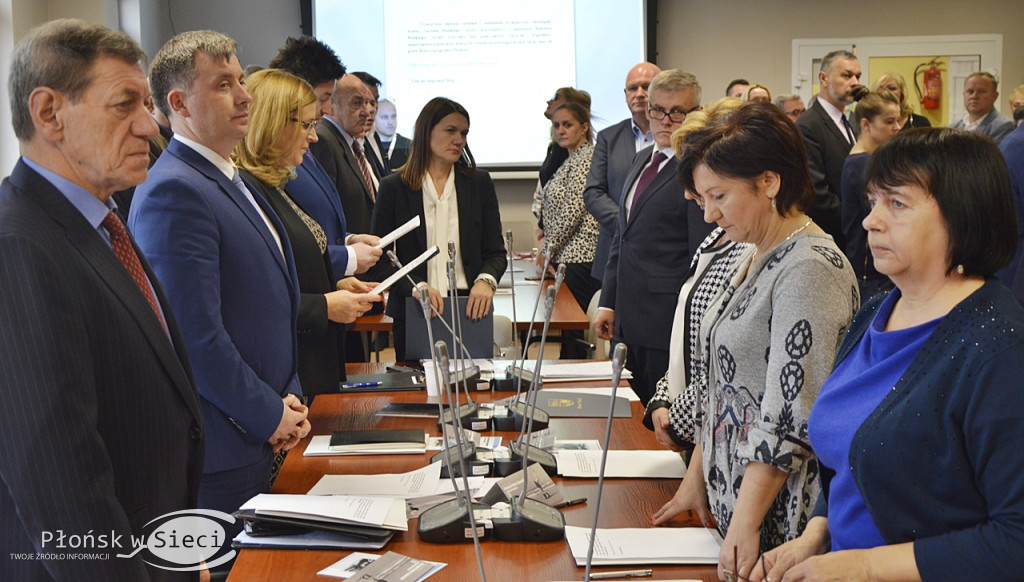 I Sesja Rady Powiatu Płońskiego nowej kadencji