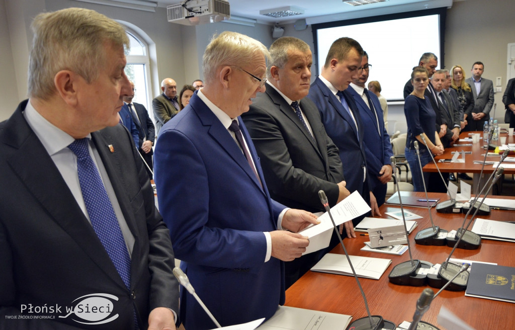 I Sesja Rady Powiatu Płońskiego nowej kadencji