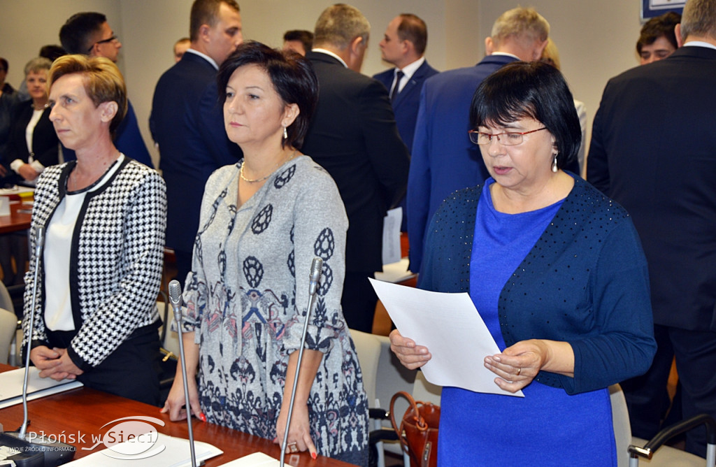 I Sesja Rady Powiatu Płońskiego nowej kadencji