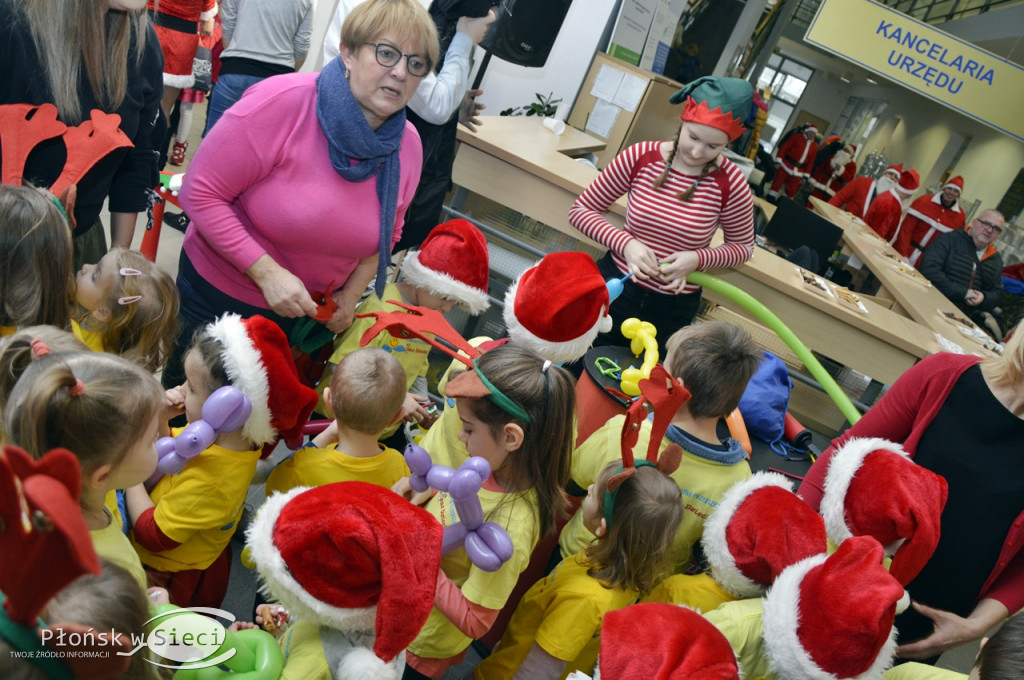 Mikołajki dla przedszkolaków w płońskim ratuszu