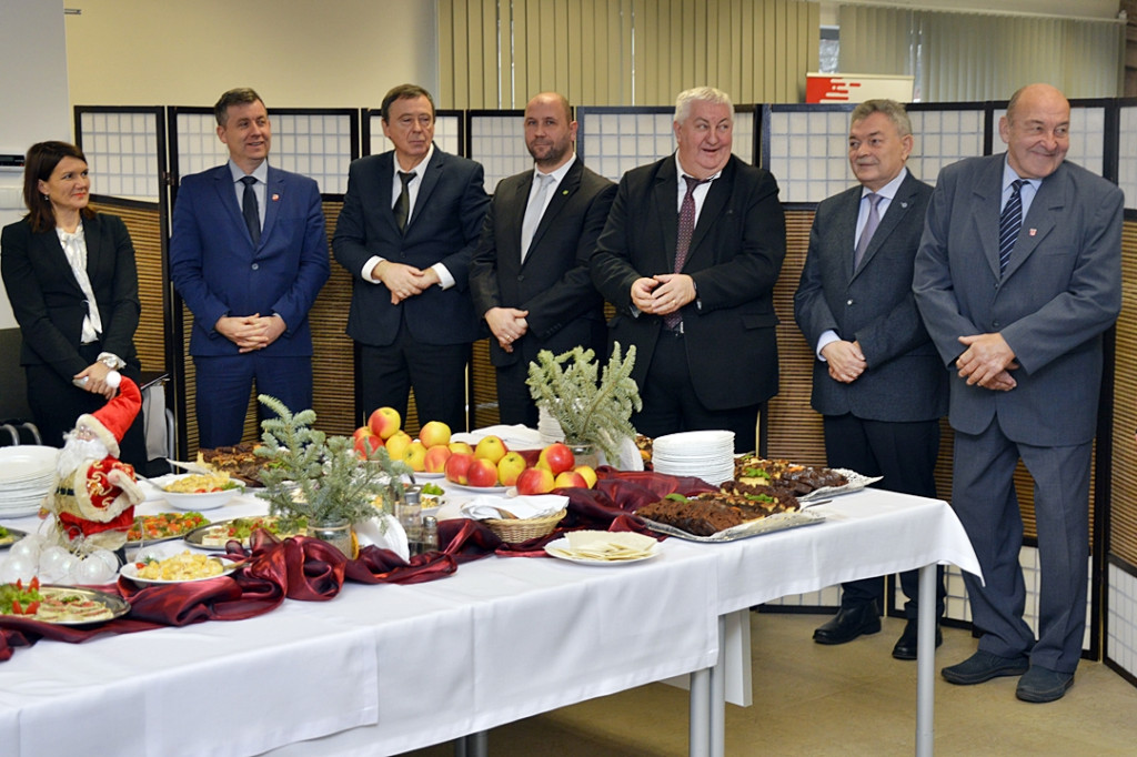 Konwent wójtów i burmistrzów przy opłatku