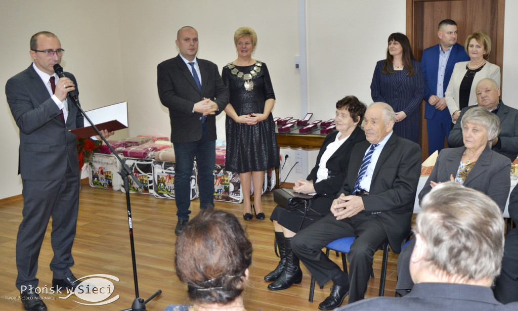 Jubileusz par małżeńskich w gminie Dzierzążnia