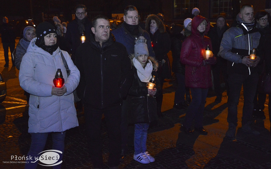 Płońsk okazał solidarność i sprzeciw wobec przemocy