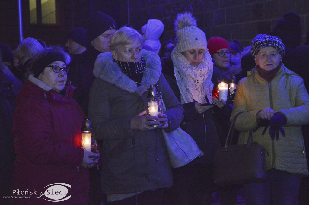 Płońsk okazał solidarność i sprzeciw wobec przemocy