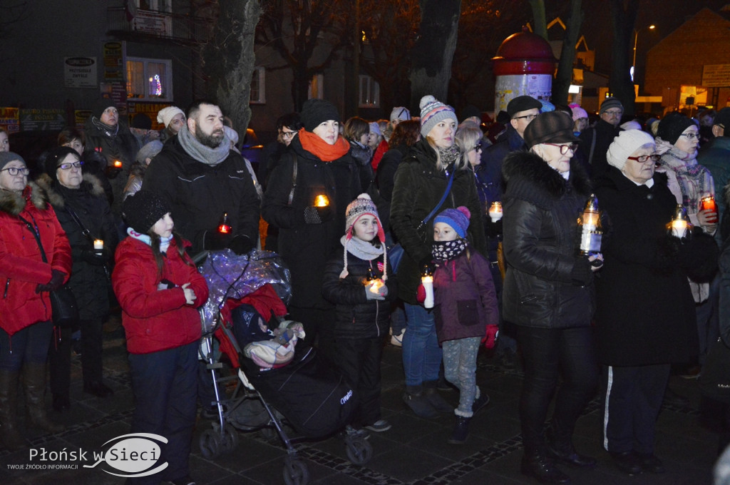 Płońsk okazał solidarność i sprzeciw wobec przemocy