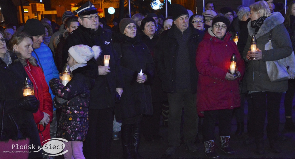 Płońsk okazał solidarność i sprzeciw wobec przemocy