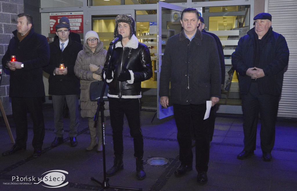Płońsk okazał solidarność i sprzeciw wobec przemocy