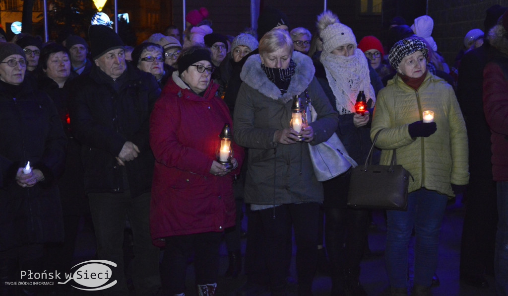 Płońsk okazał solidarność i sprzeciw wobec przemocy