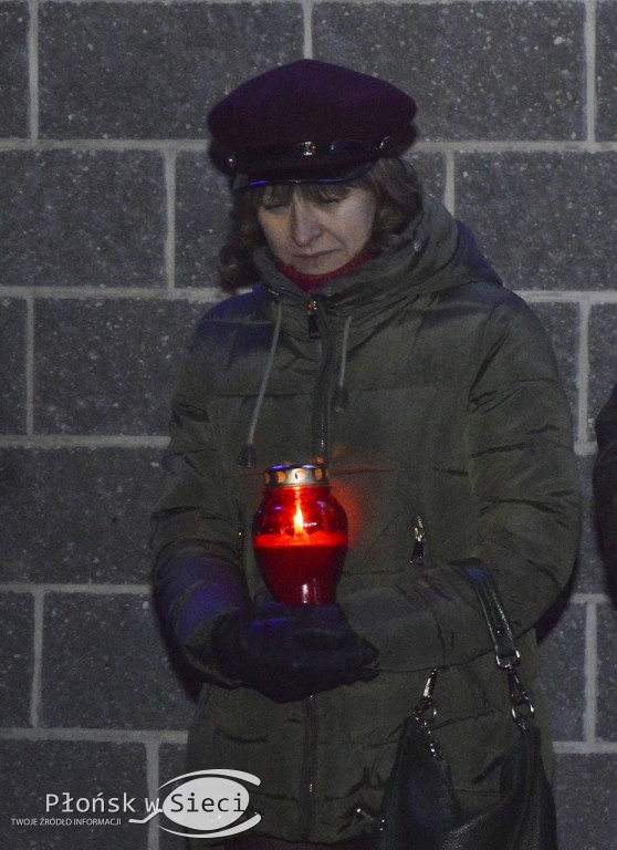 Płońsk okazał solidarność i sprzeciw wobec przemocy