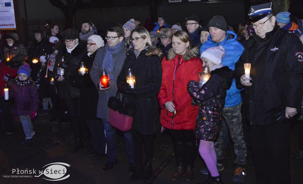 Płońsk okazał solidarność i sprzeciw wobec przemocy