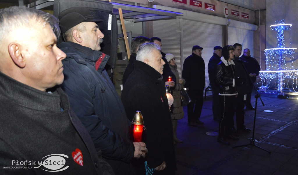 Płońsk okazał solidarność i sprzeciw wobec przemocy