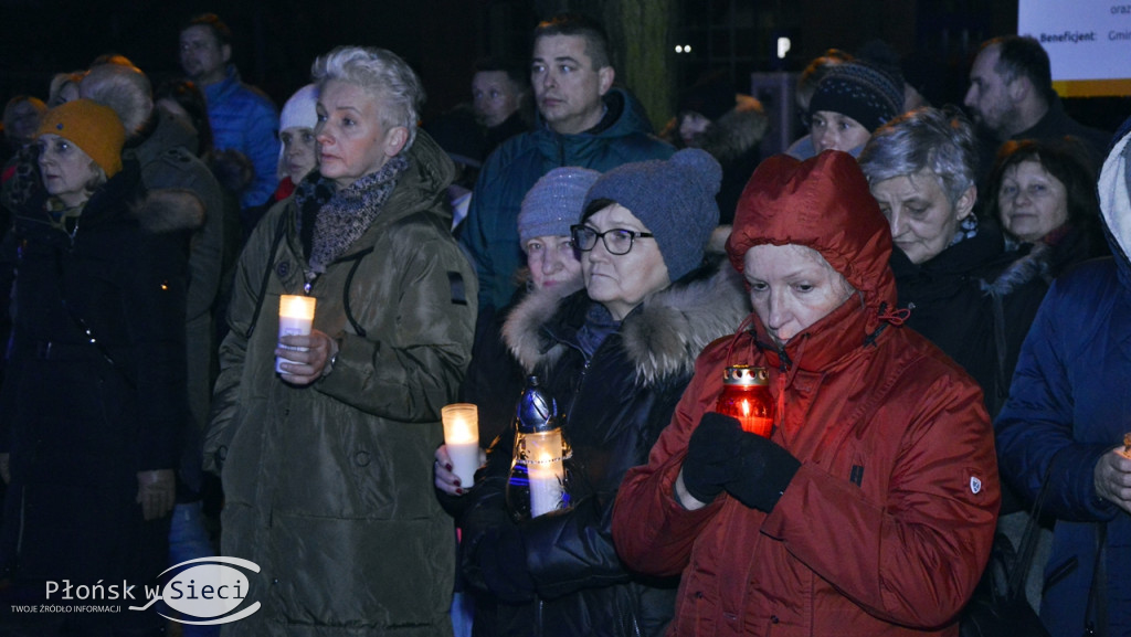 Płońsk okazał solidarność i sprzeciw wobec przemocy