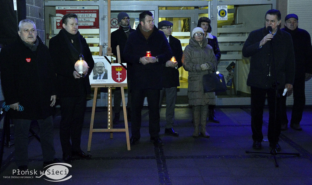 Płońsk okazał solidarność i sprzeciw wobec przemocy