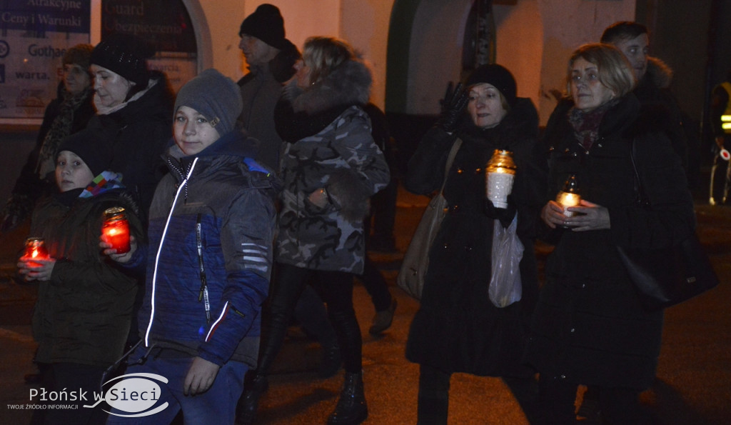Płońsk okazał solidarność i sprzeciw wobec przemocy