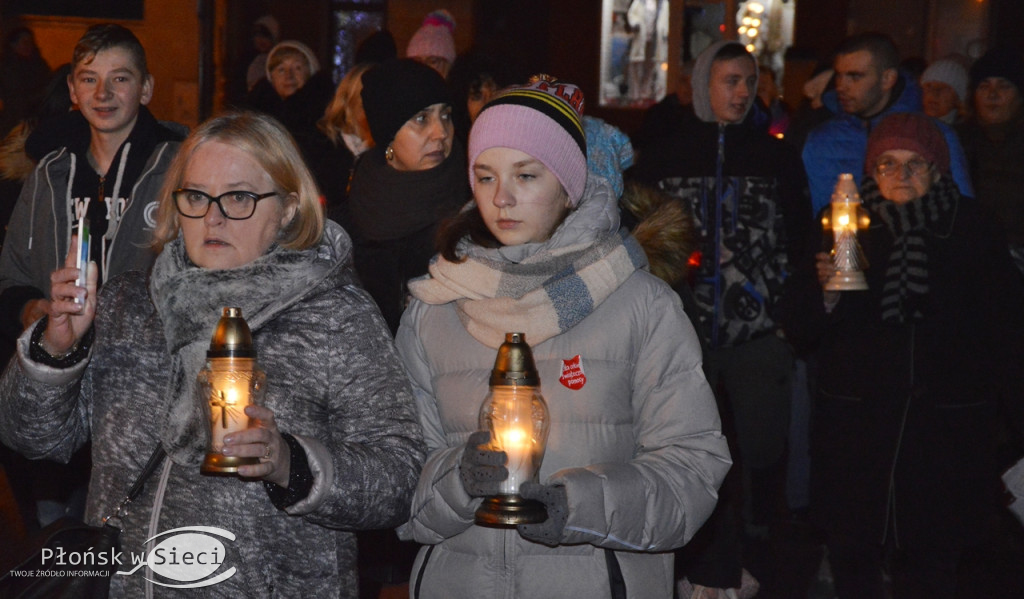 Płońsk okazał solidarność i sprzeciw wobec przemocy