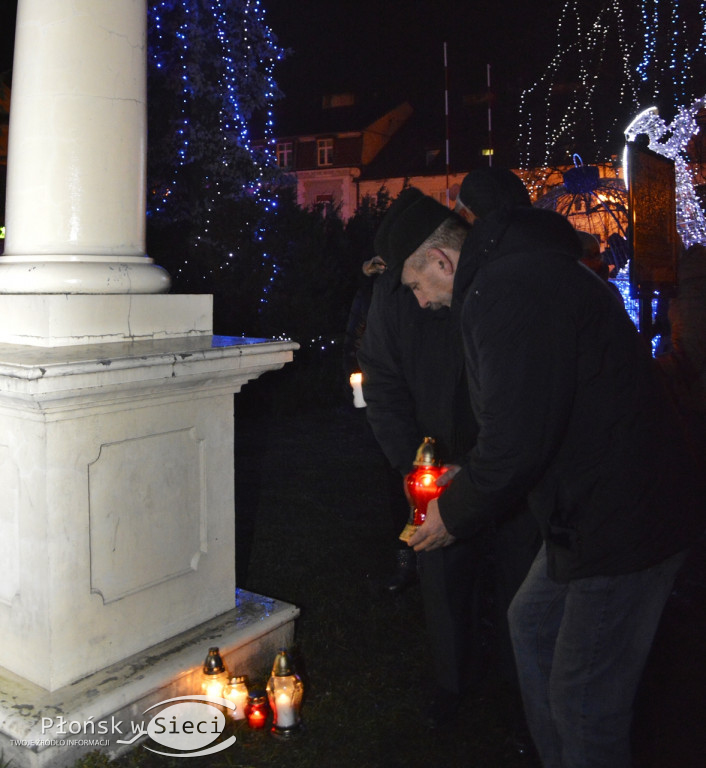 Płońsk okazał solidarność i sprzeciw wobec przemocy