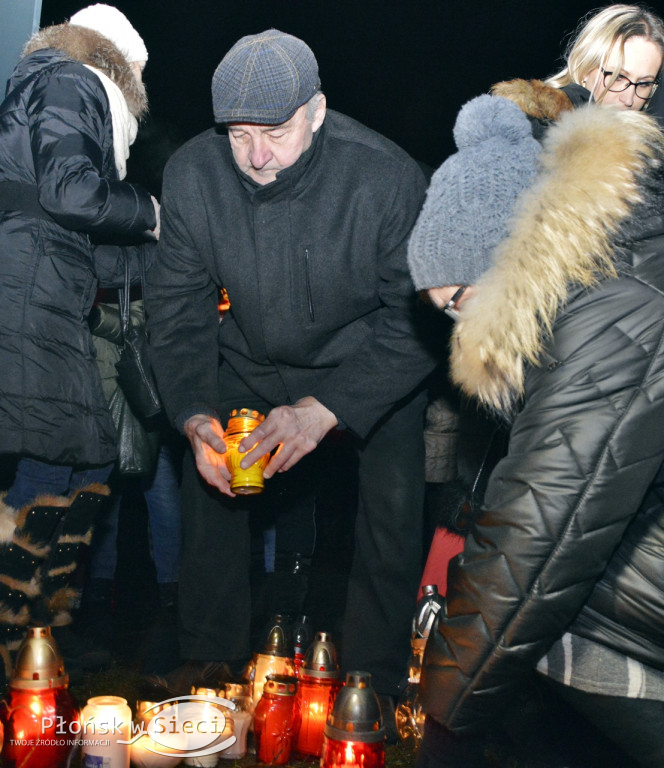 Płońsk okazał solidarność i sprzeciw wobec przemocy