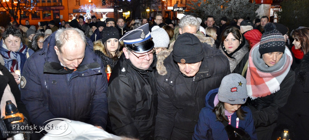 Płońsk okazał solidarność i sprzeciw wobec przemocy