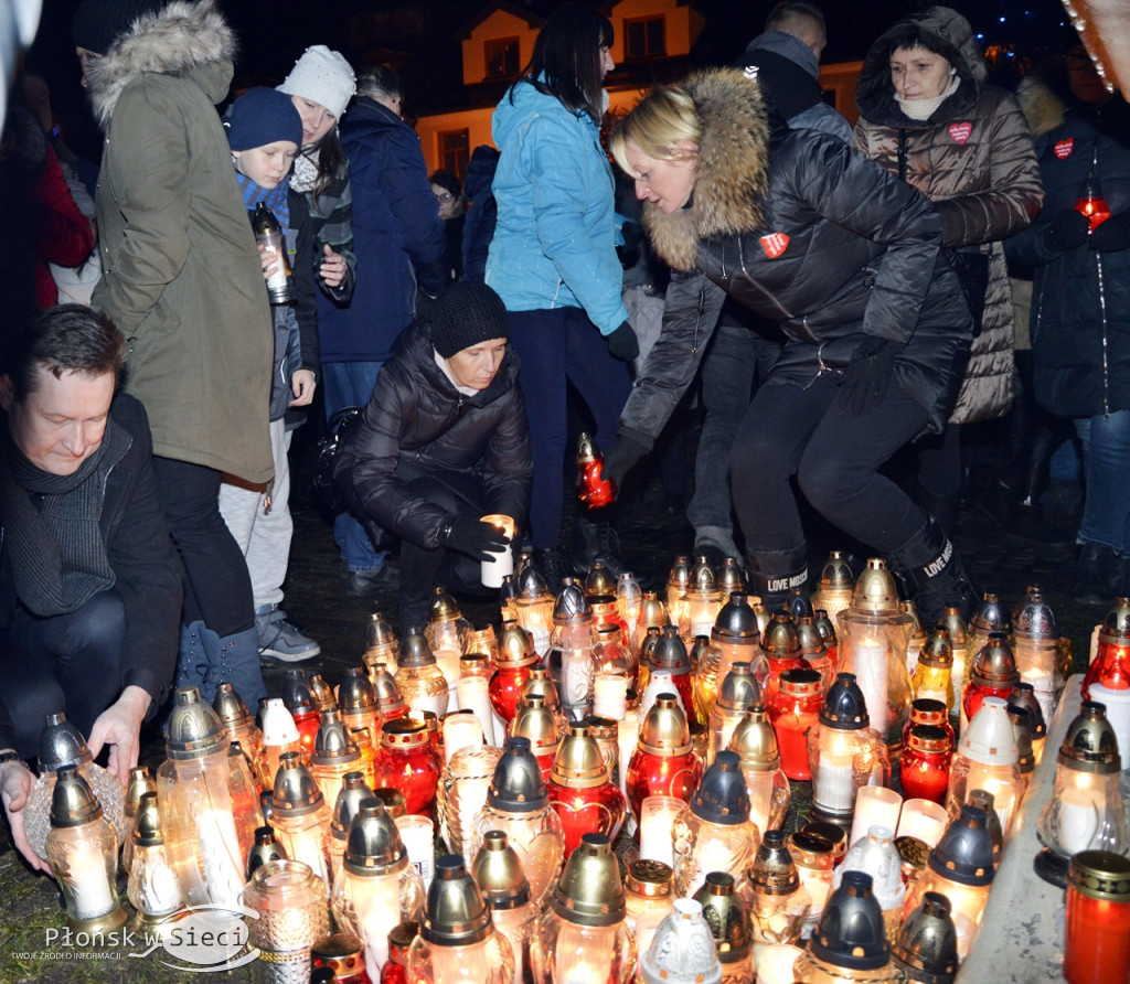 Płońsk okazał solidarność i sprzeciw wobec przemocy