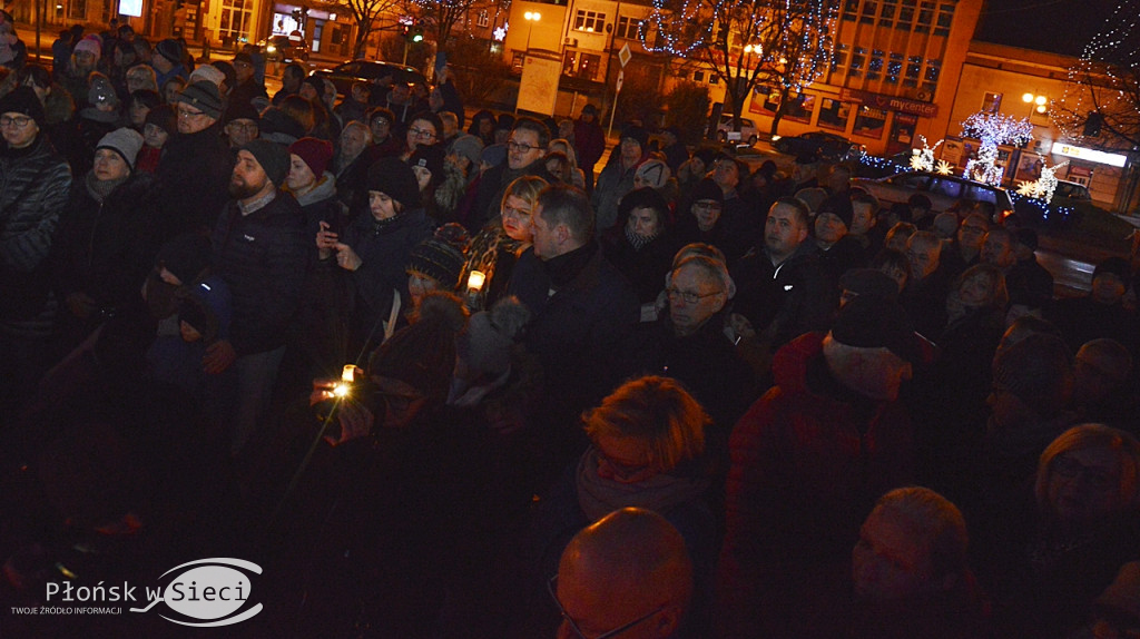 Płońsk okazał solidarność i sprzeciw wobec przemocy