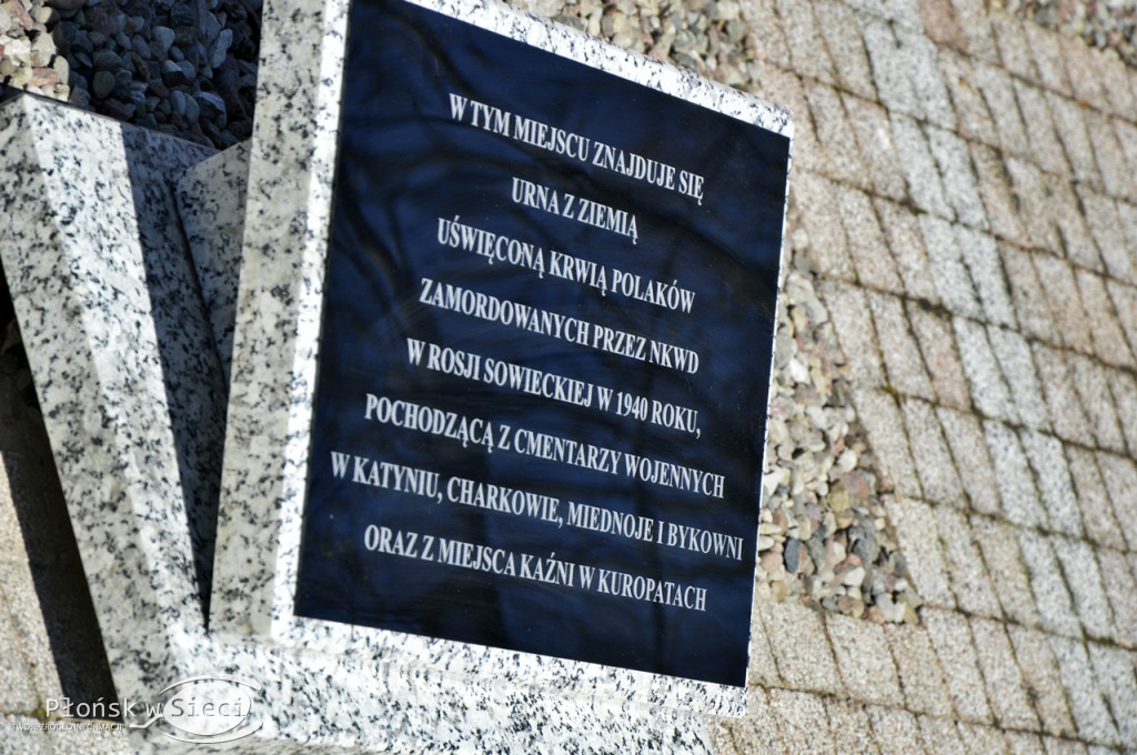 Płońsk pamiętał - Katyń...