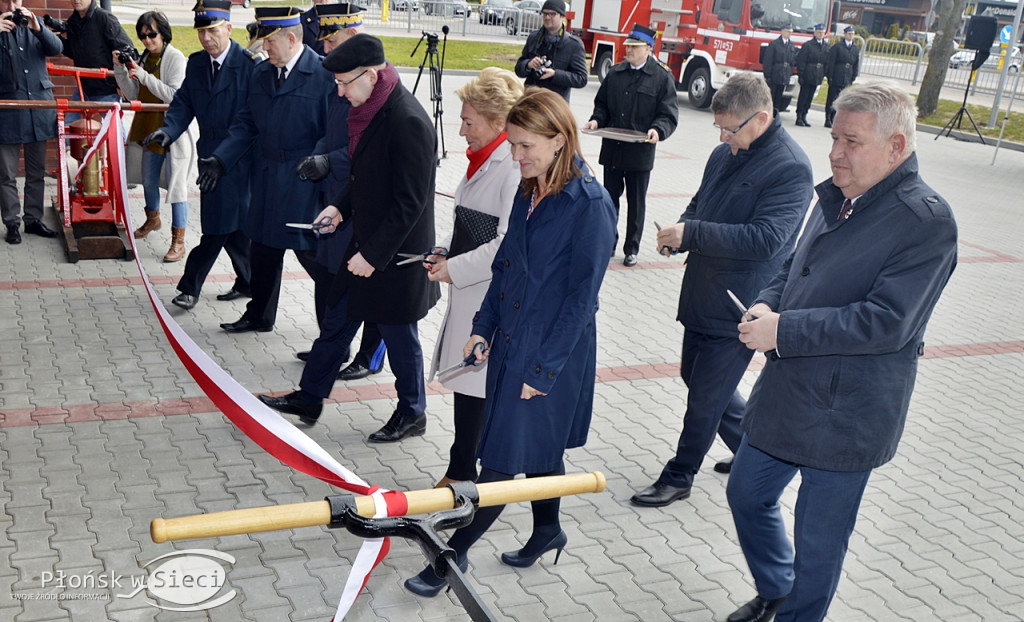 Otwarcie nowej strażnicy KP PSP w Płońsku