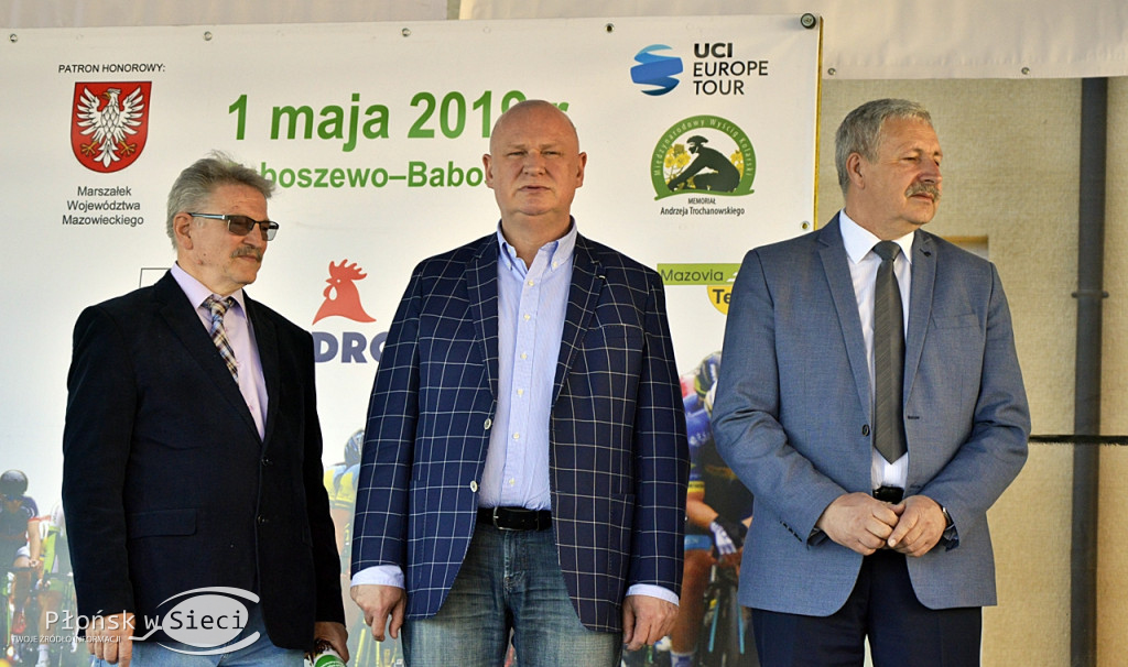 Pierwszomajowe kolarskie ściganie w Baboszewie