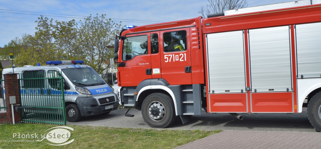 Alarm bombowy w SP nr 2 w Płońsku