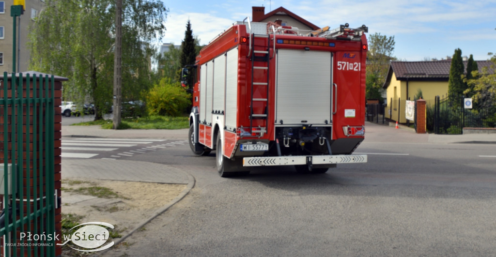Alarm bombowy w SP nr 2 w Płońsku