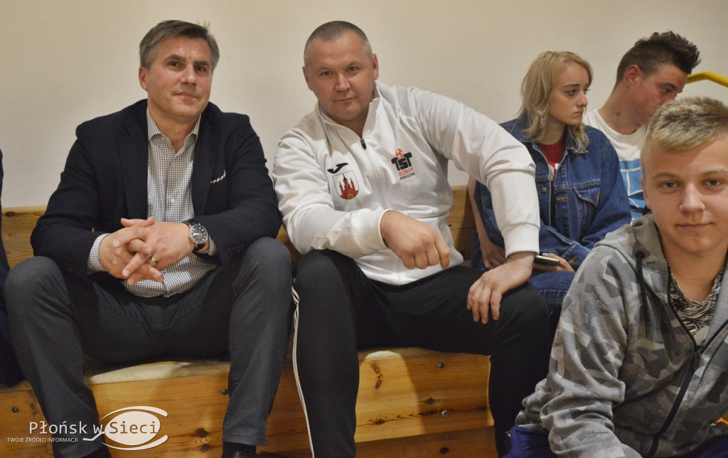Dariusz Dziekanowski na halówce w Baboszewie